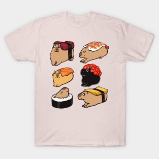 Sushi Capybara T-Shirt